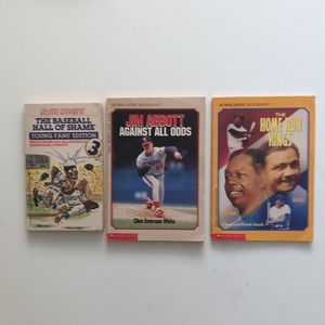 Baseball books (used) set of 3